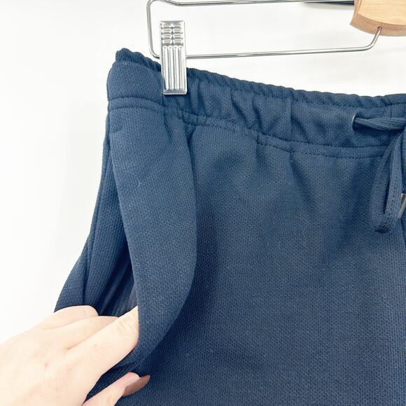 Zara Womens Casual Lounge Work Knit Career Cuffed Hem‎ Sweat Pants Size M Navy - Picture 5 of 9